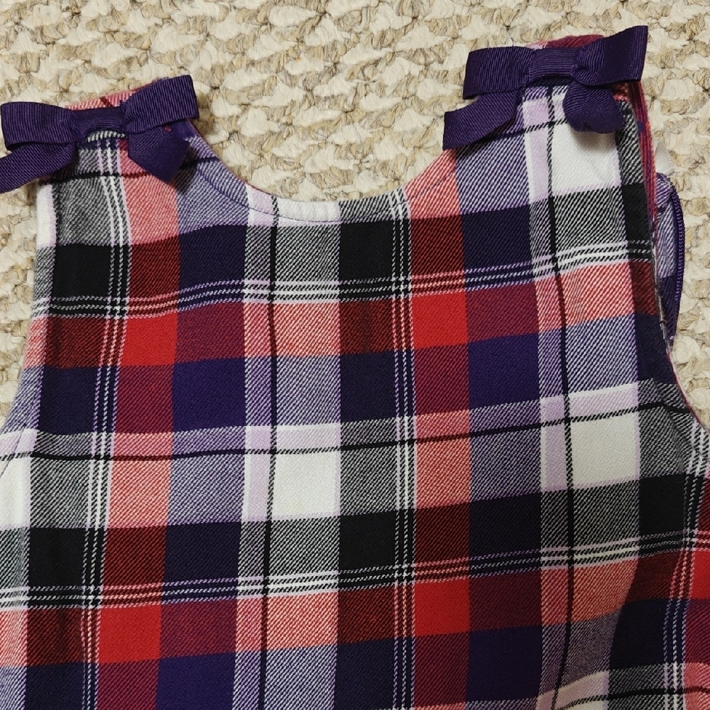 Gymboree Multicolor Plaid Ruffle Dress - Picture 3 of 6